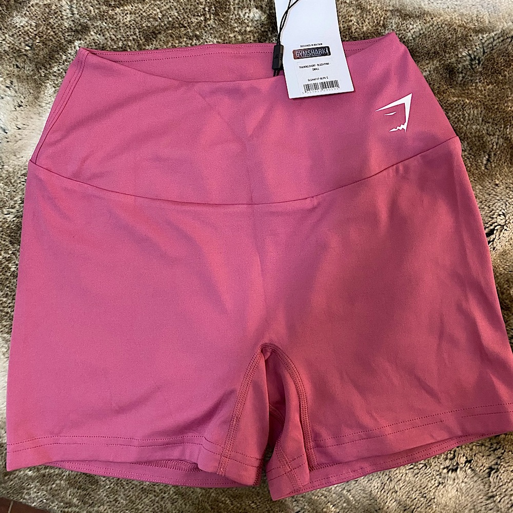 Gymshark Pink Training Spandex Shorts